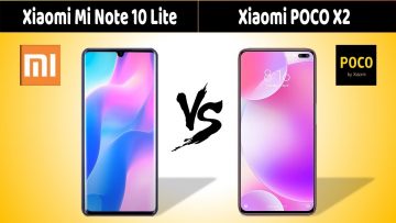 Xiaomi Mi Note 10 Lite vs Poco X2